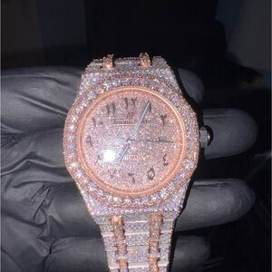 Audemars Piguet Rose Gold and Diamond Watch